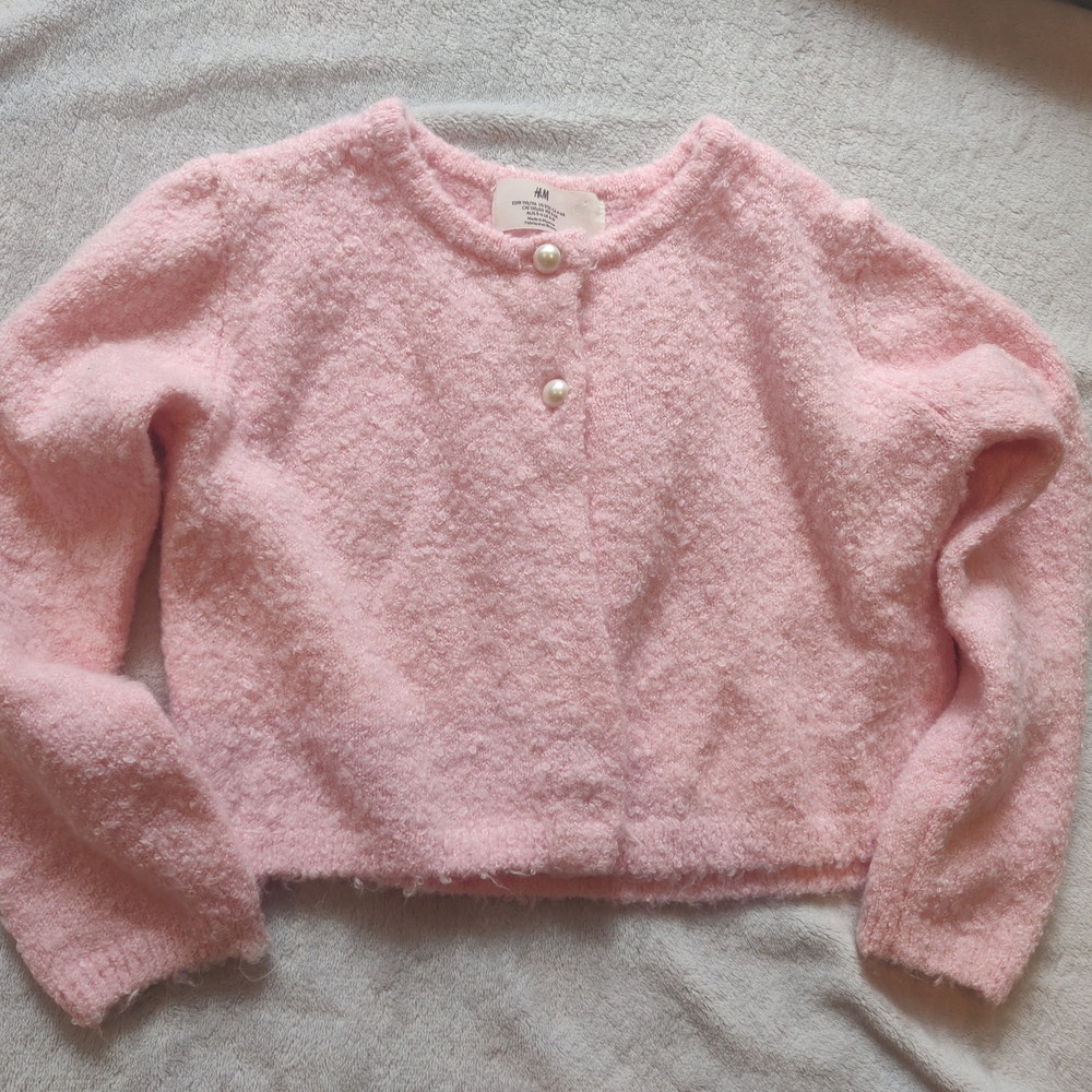 H&M Soft Pink Cardigan